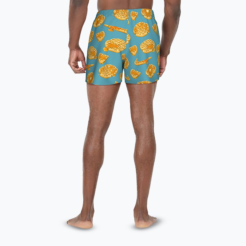 Șort de înot pentru bărbați Nike Multi Print 5" Volley dusty cactus 3