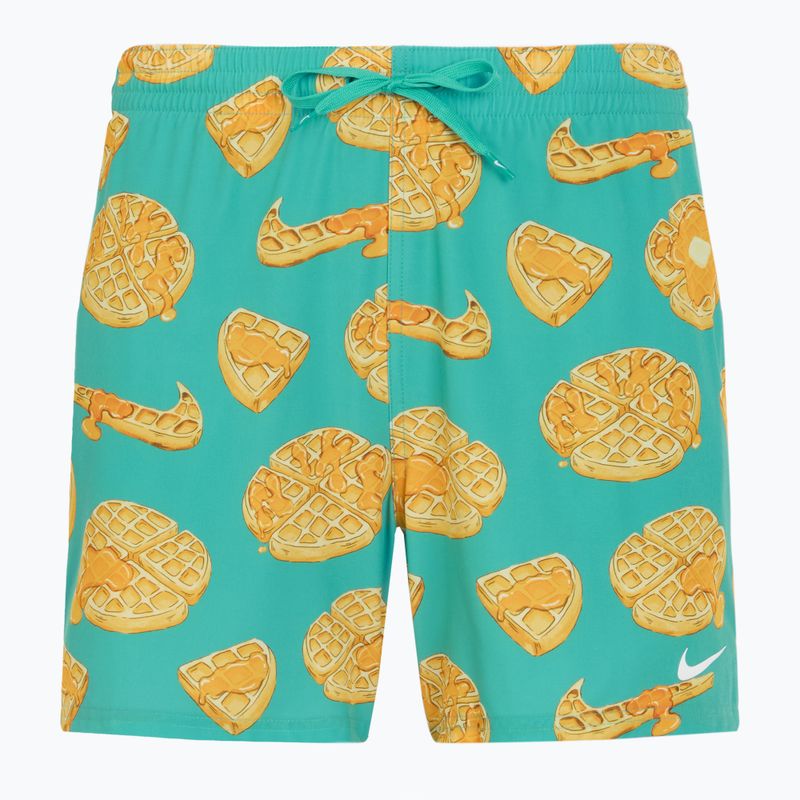 Șort de înot pentru bărbați Nike Multi Print 5" Volley dusty cactus