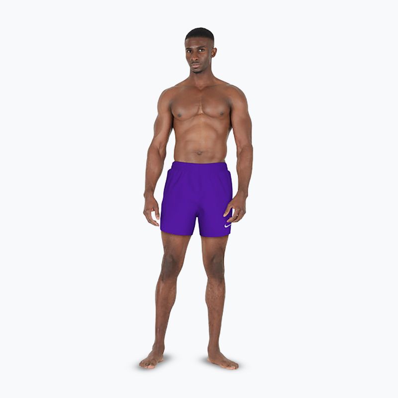 Șort de înot pentru bărbați Nike Essential 5" Volley court purple 2