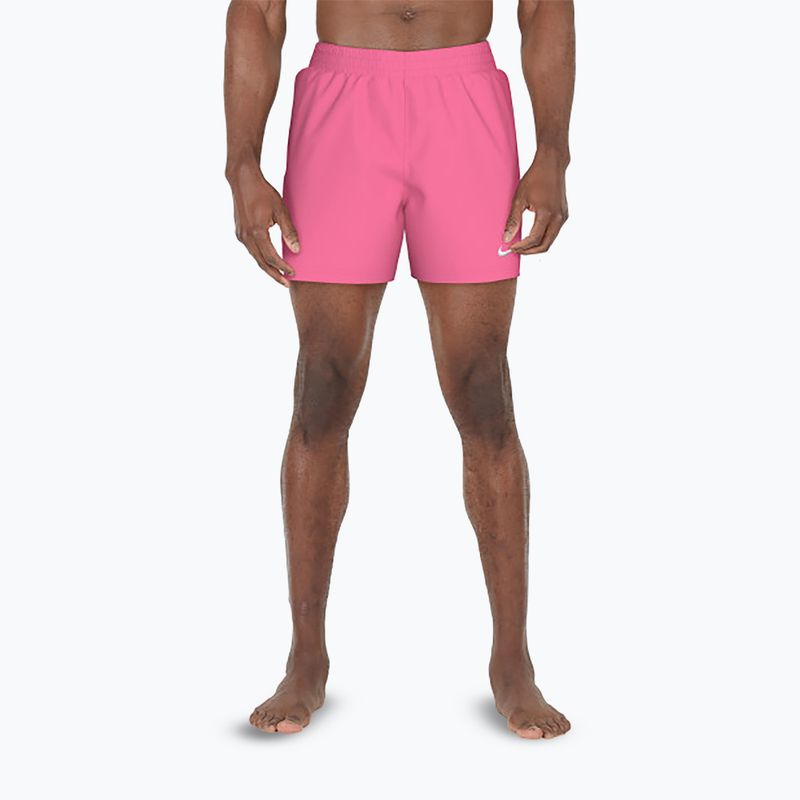 Șort de înot pentru bărbați Nike Essential 5" Volley pinksicle