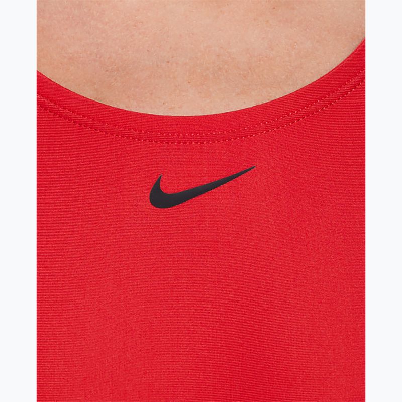 Costum de baie dintr-o piesă pentru femei Nike Logo Tape Fastback university red 5