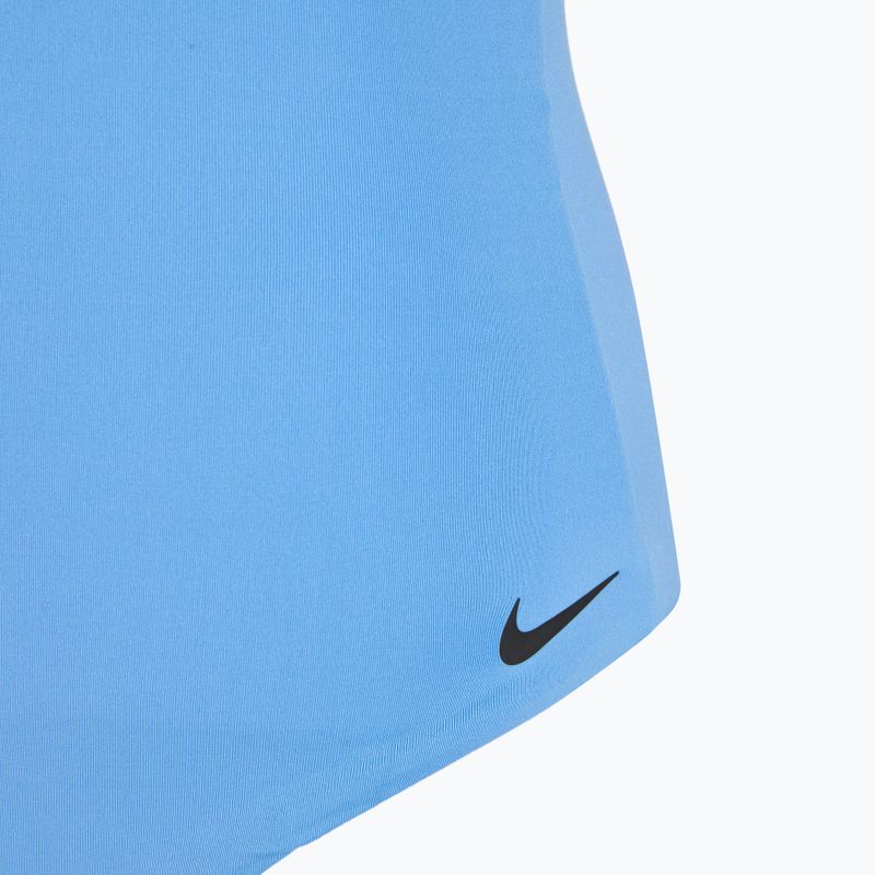 Costum de înot dintr-o piesă pentru femei Nike Essential V-Neck university blue 3