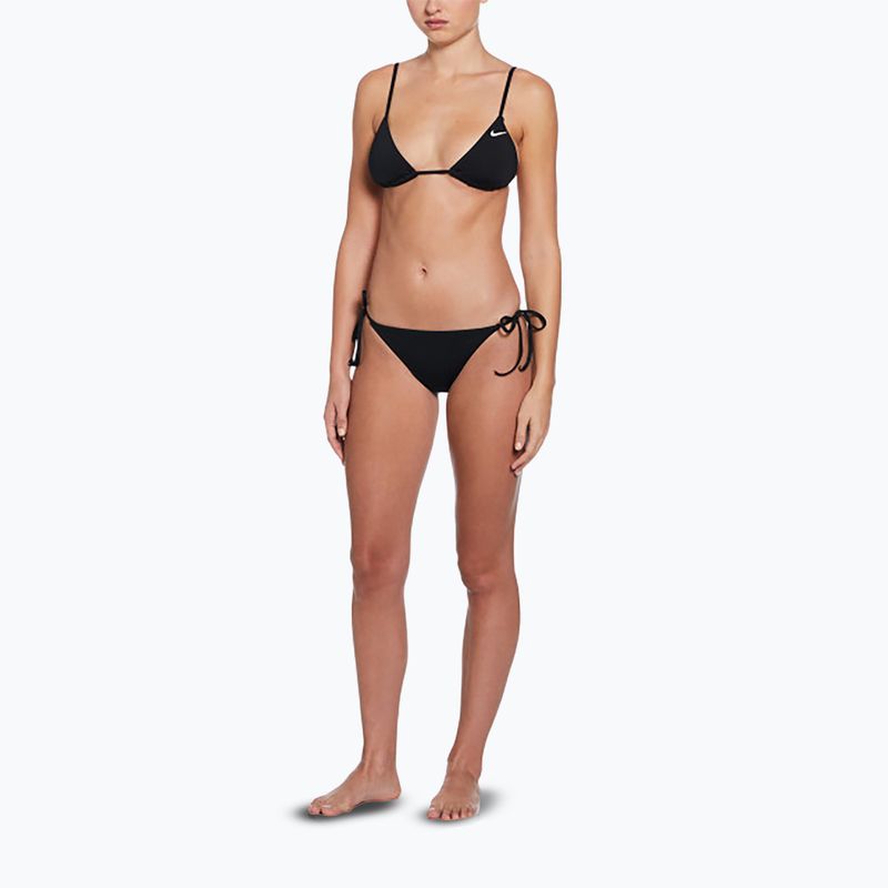 Top costum de baie Nike Essential Triangle Bikini black 2