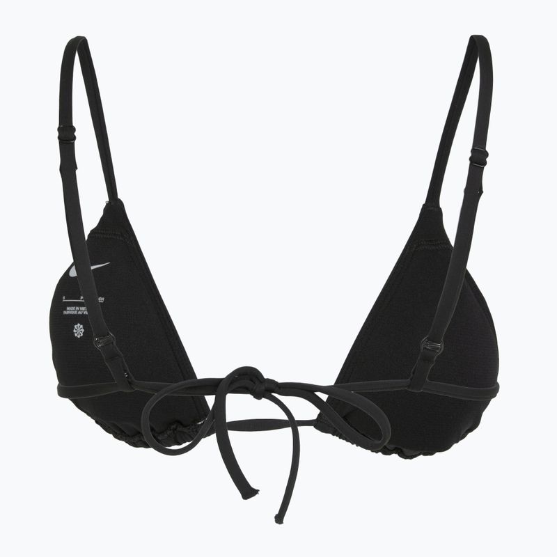 Top costum de baie Nike Essential Triangle Bikini black 2