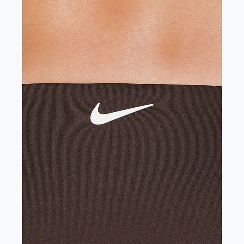 Partea de jos a costumului de baie Nike Essential Tie String Bikini baroque brown 4