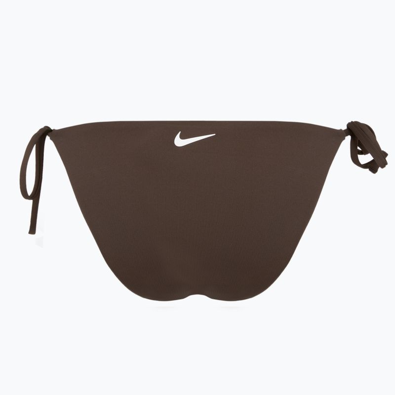 Partea de jos a costumului de baie Nike Essential Tie String Bikini baroque brown 2
