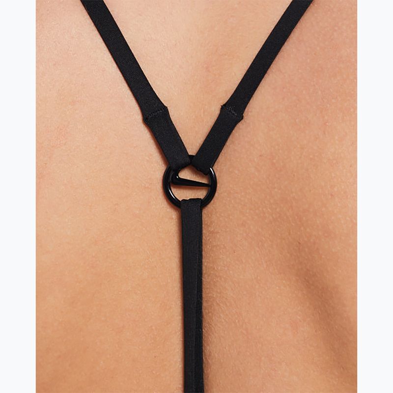 Costum de baie dintr-o piesă pentru femei Nike Swoosh Link Y-Back black 5