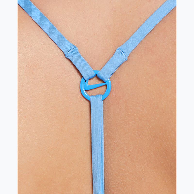 Costum de baie dintr-o piesă pentru femei Nike Swoosh Link Y-Back university blue 5