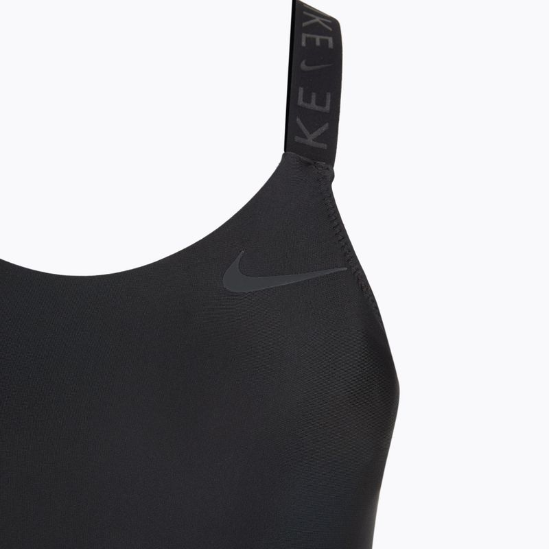 Costum de baie dintr-o piesă pentru femei Nike Hydralock Fusion Racerback black 3