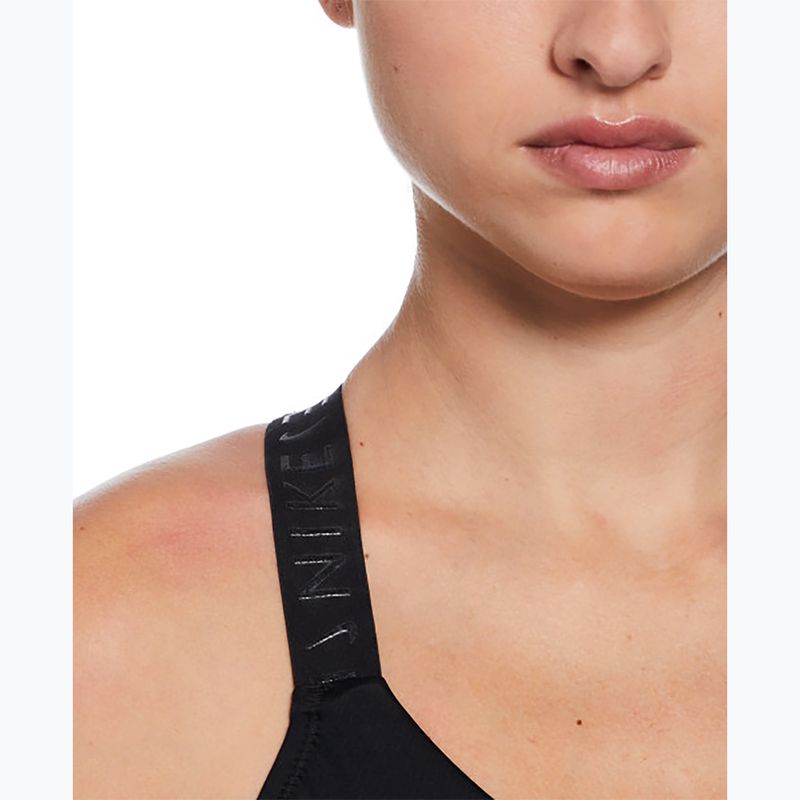 Costum de baie dintr-o piesă pentru femei Nike Hydralock Fusion Racerback black 4
