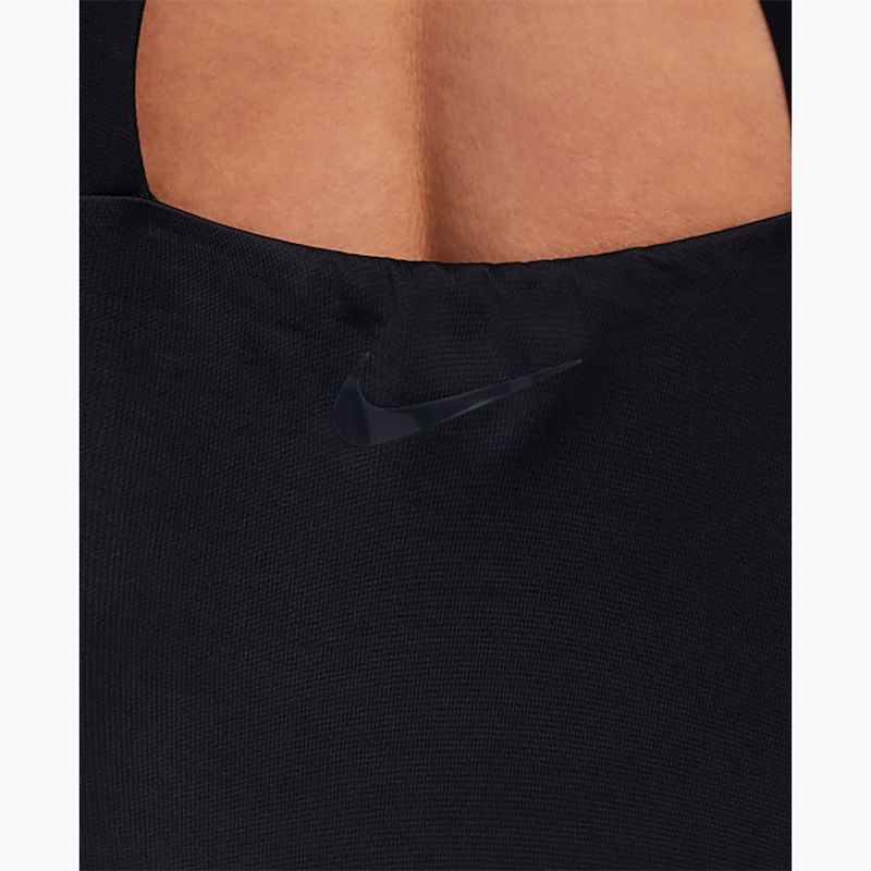 Costum de baie dintr-o piesă pentru femei Nike Hydralock Fusion Racerback black 5