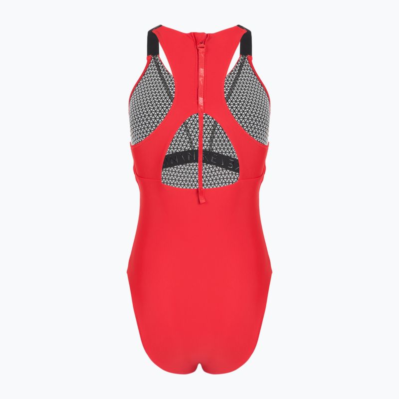 Costum de baie dintr-o piesă pentru femei Nike Hydralock Fusion university red 2