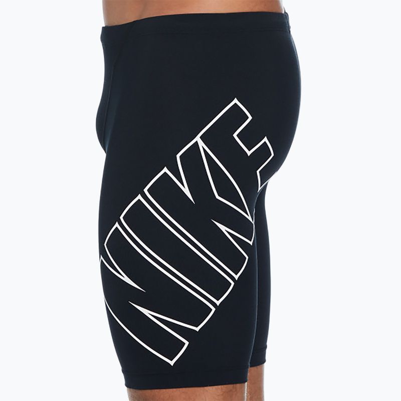 Boxeri de înot pentru bărbați Nike Hydrastrong Jammer black 8