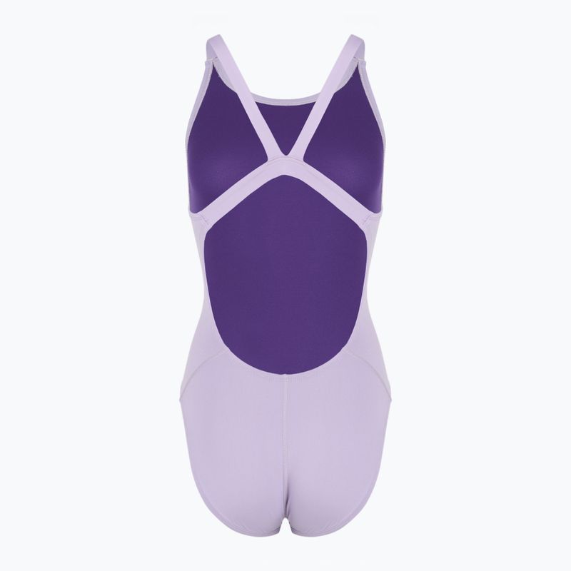 Costum de baie dintr-o piesă pentru femei Nike Hydrastrong Solid Fastback hydrangeas 2