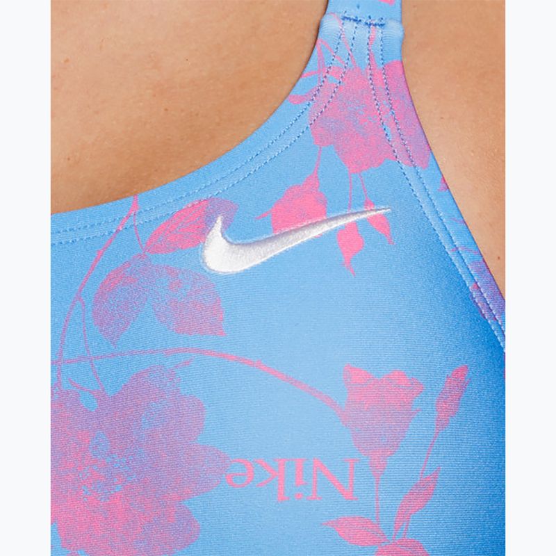 Costum de înot dintr-o piesă pentru femei Nike Hydrastrong Fastback university blue 4