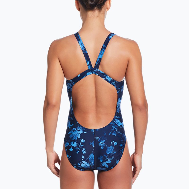 Costum de înot dintr-o piesă pentru femei Nike Hydrastrong Fastback midnight navy 3