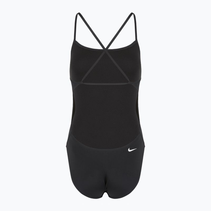 Costum de baie dintr-o piesă pentru femei Nike Hydrastrong Adjustable Crossback black 2