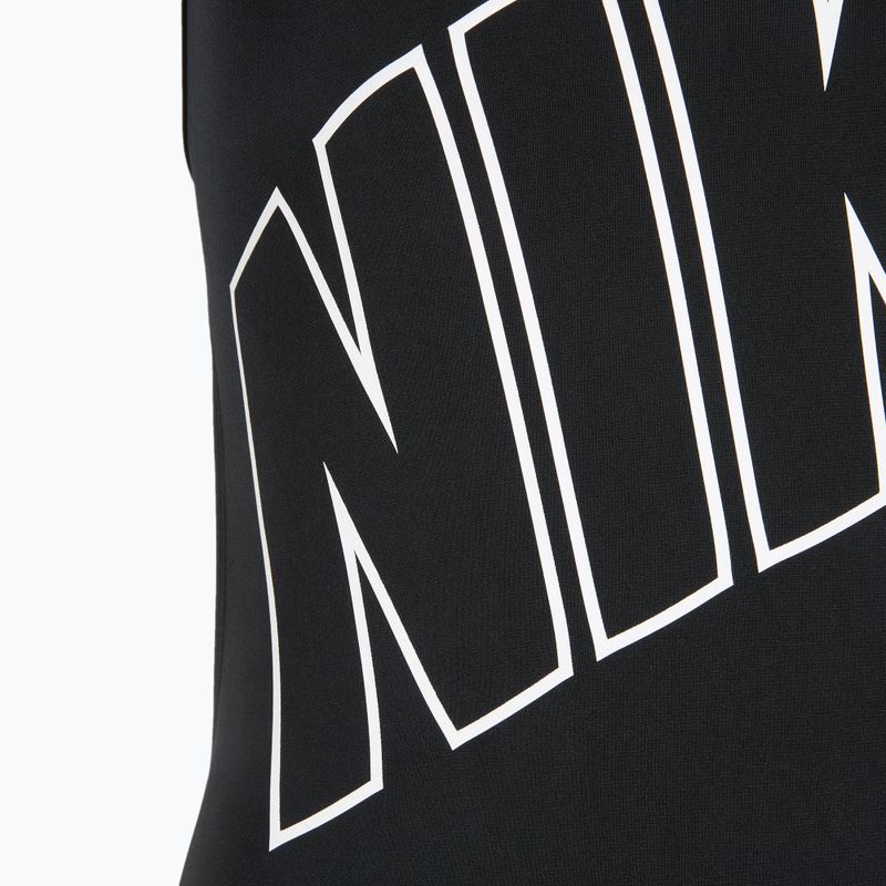 Costum de baie dintr-o piesă pentru femei Nike Hydrastrong Adjustable Crossback black 3