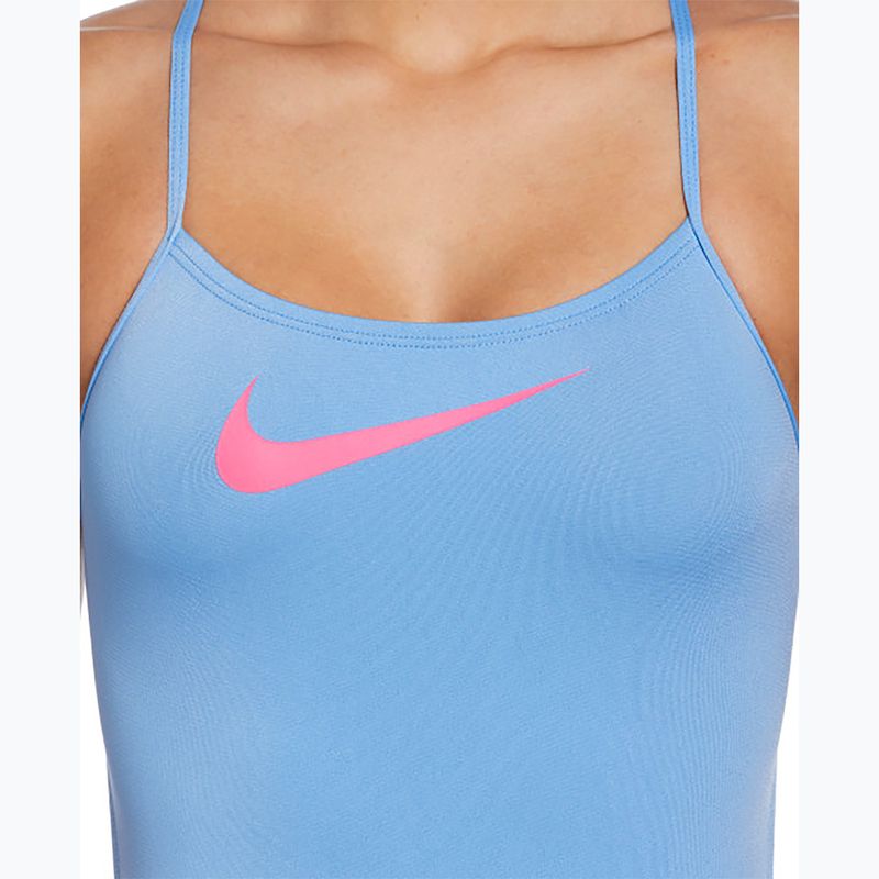 Costum de baie dintr-o piesă pentru femei Nike Hydrastrong Adjustable Crossback university blue 4