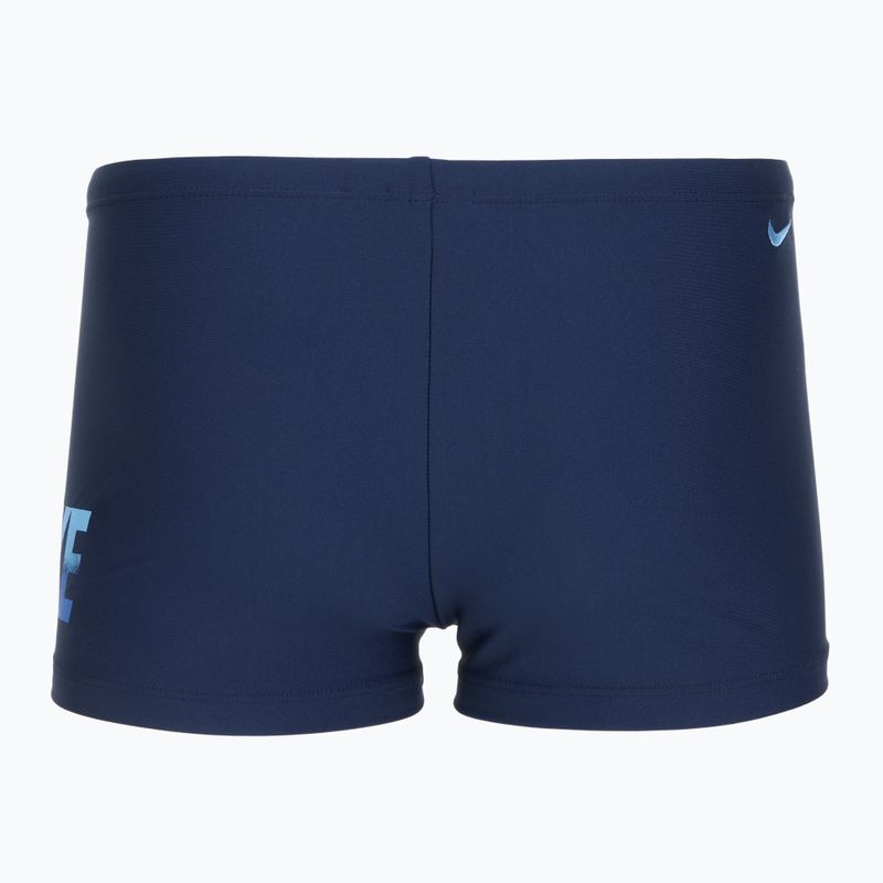 Boxeri de înot pentru bărbați Nike Ocean Merge Square Leg midnight navy 2