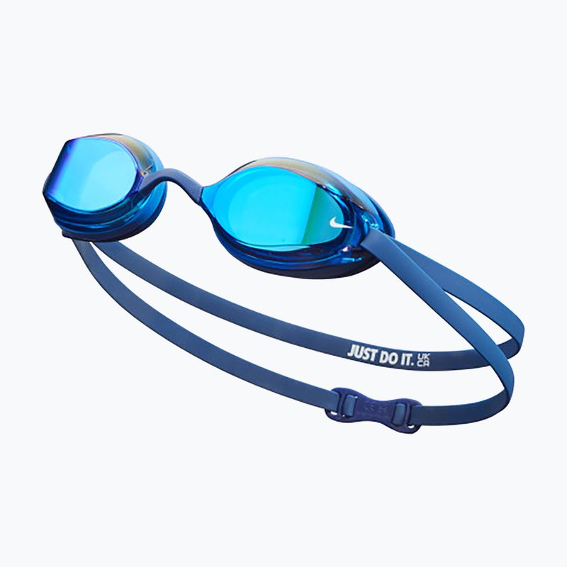 Ochelari de înot Nike Legacy Comfort Mirrored midnight navy