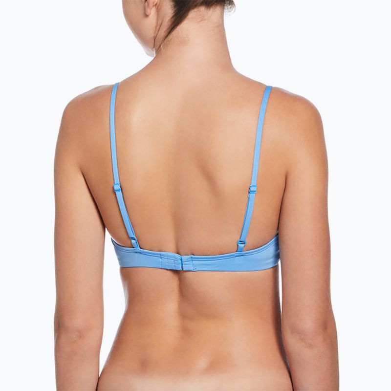 Costum de baie din două piese pentru femei Nike Essential Bralette Bikini university blue 3
