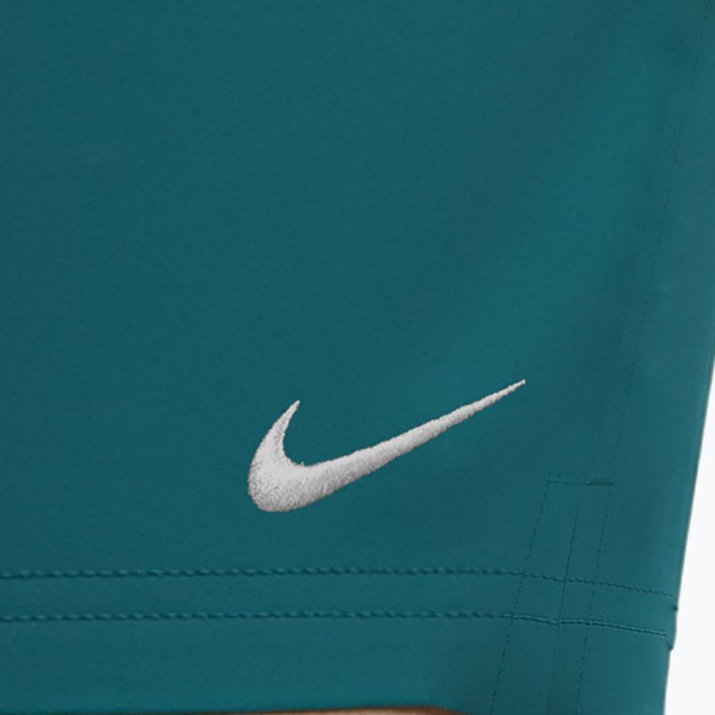 Șorturi de baie pentru bărbați Nike Essential 5" Volley green abyss 6