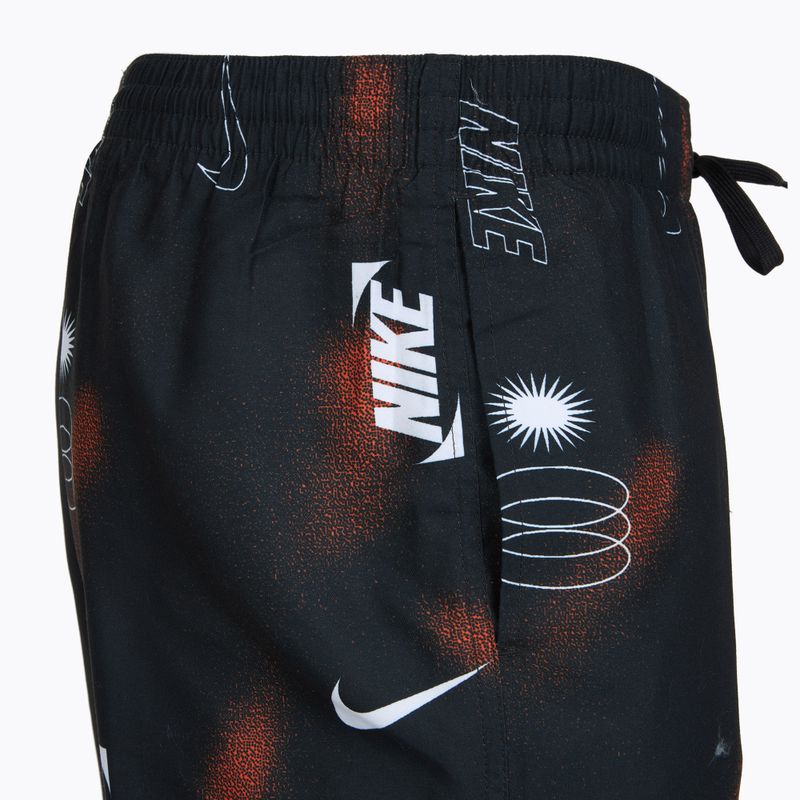 Șorturi de baie pentru bărbați Nike Multi Print 7" Volley black 4