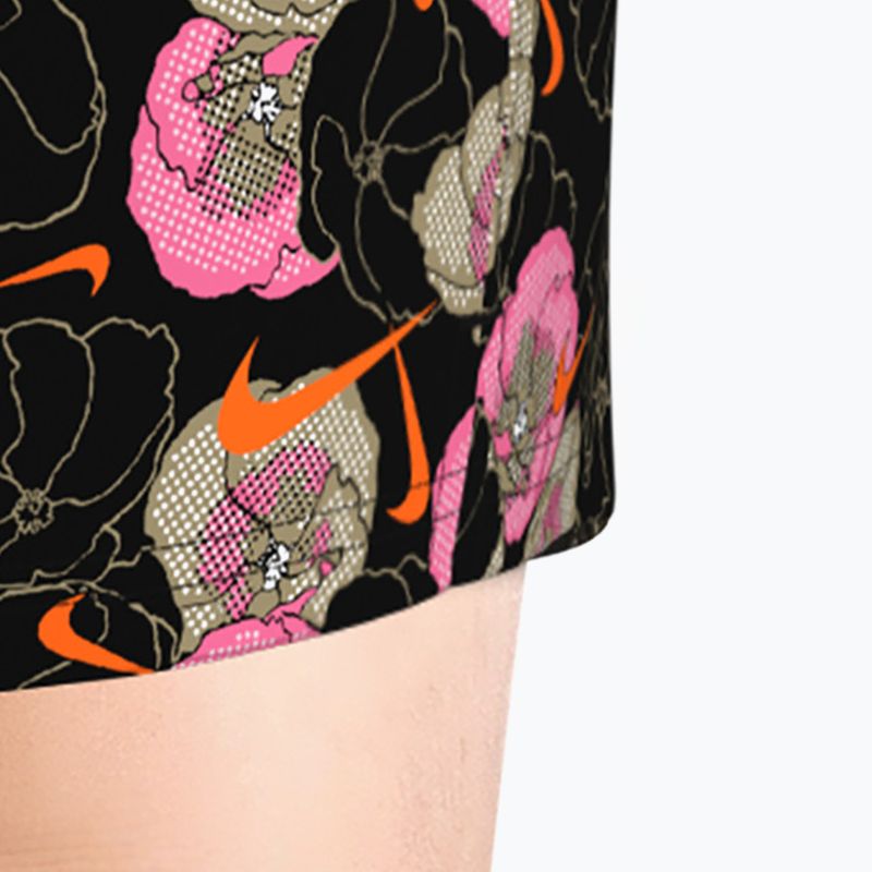 Șorturi de baie pentru bărbați Nike Multi Poppy Print 5" Volley black 6