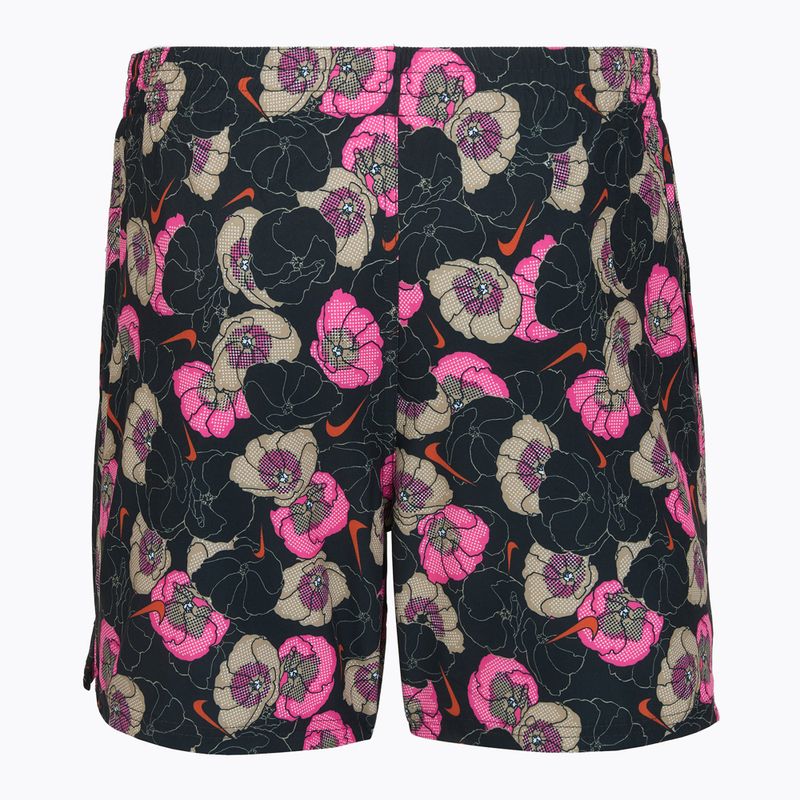 Șorturi de baie pentru bărbați Nike Multi Poppy Print 5" Volley black 2