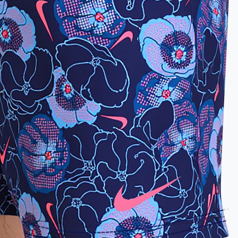 Șorturi de baie pentru bărbați Nike Multi Poppy Print 5" Volley midnight navy 6