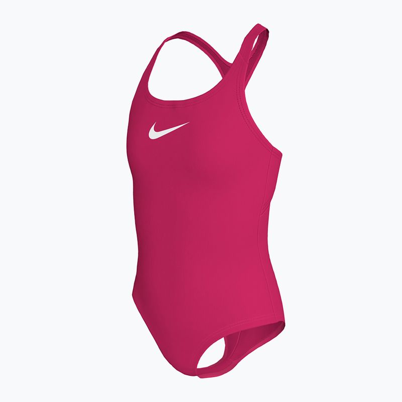 Costum de baie întreg pentru copii Nike Essential Racerback rush pink 3