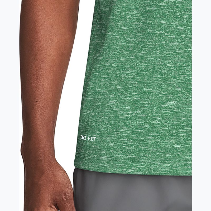 Tricou de înot pentru bărbați Nike Heather Hydroguard malachite 6