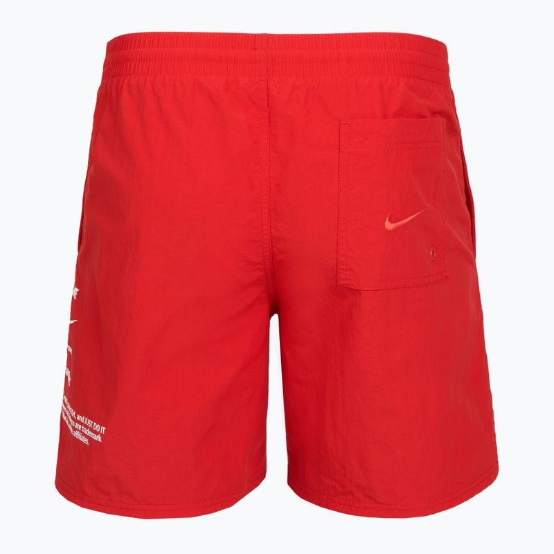 Șorturi de baie pentru bărbați Nike Specs 7" Volley university red 2