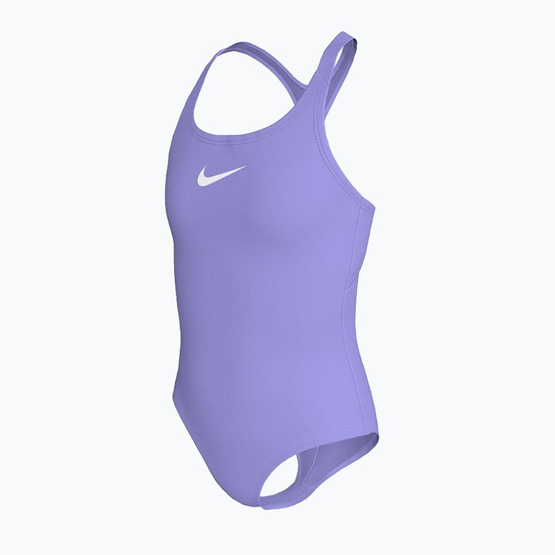 Costum de înot întreg pentru copii Nike Essential Racerback light thistle 2
