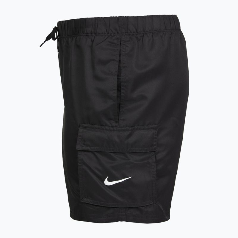 Șorturi de baie pentru bărbați Nike Voyage Solid Essential 5" Volley black 10