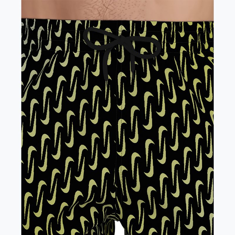 Șorturi de baie pentru bărbați Nike Breaker Swoosh 5" Volley black 6