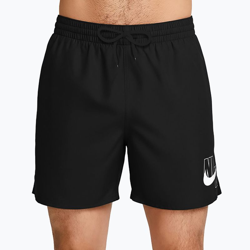 Șorturi de baie pentru bărbați Nike Lap Logo 5" Volley black 7