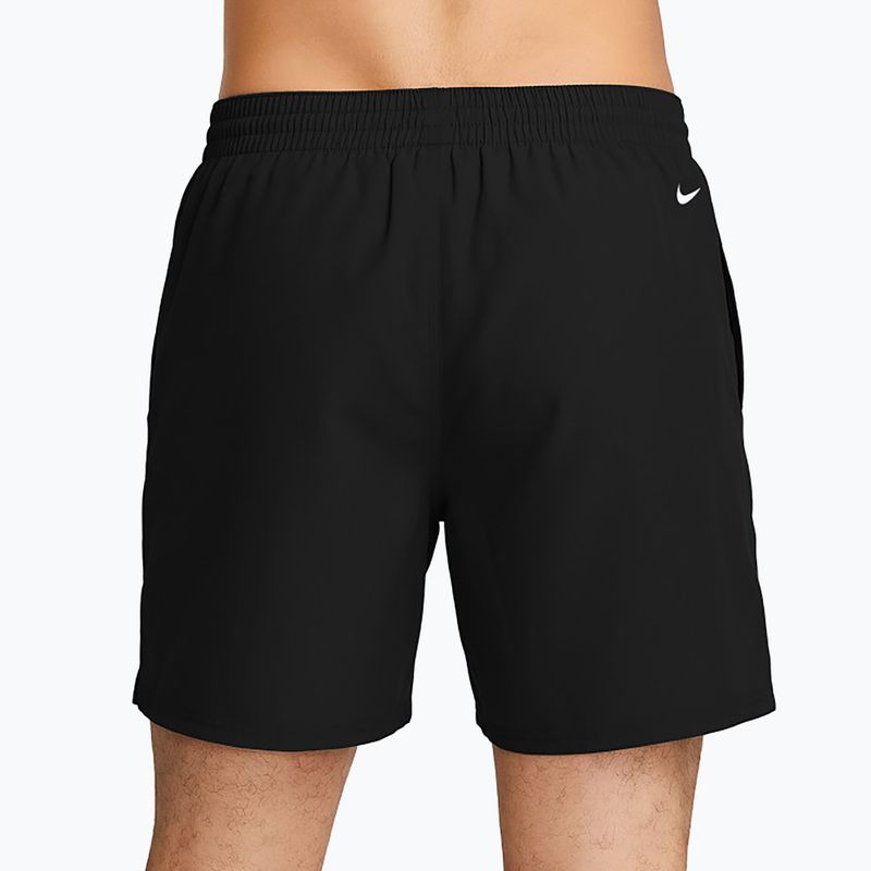 Șorturi de baie pentru bărbați Nike Lap Logo 5" Volley black 8