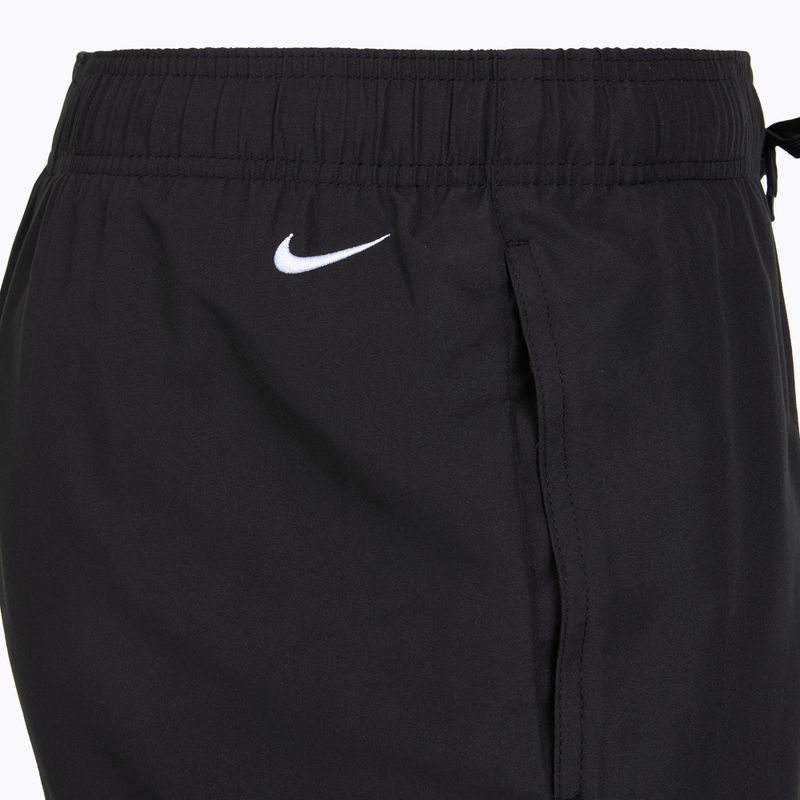 Șorturi de baie pentru bărbați Nike Lap Logo 5" Volley black 4