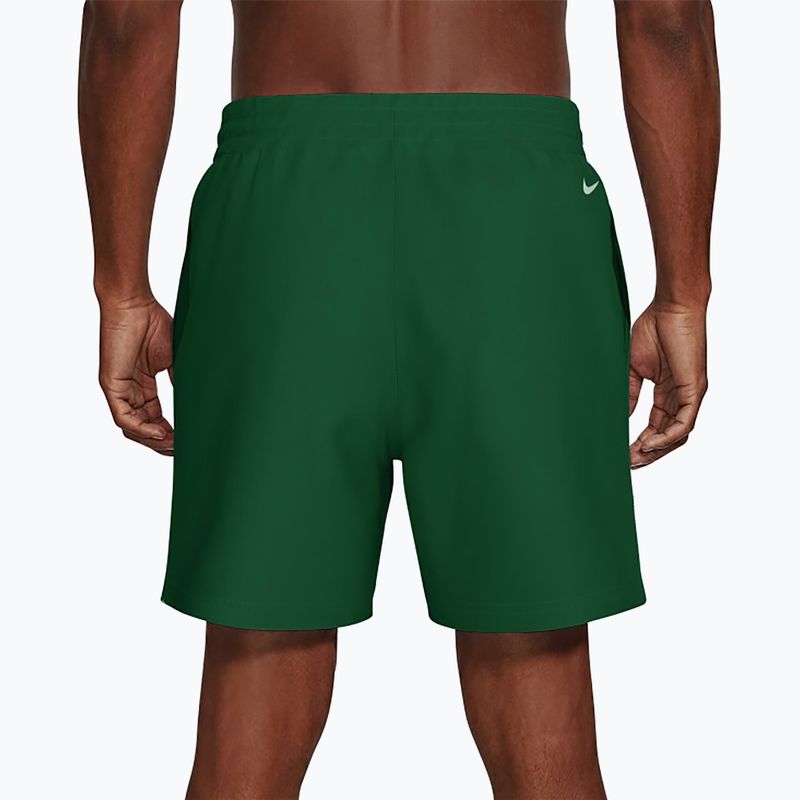 Șorturi de baie pentru bărbați Nike Lap Logo 5" Volley malachite 4