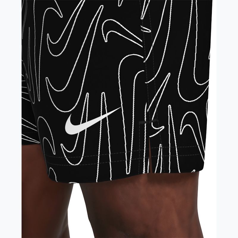 Șorturi de baie pentru bărbați Nike Breaker Logofetti 5" Volley black 7