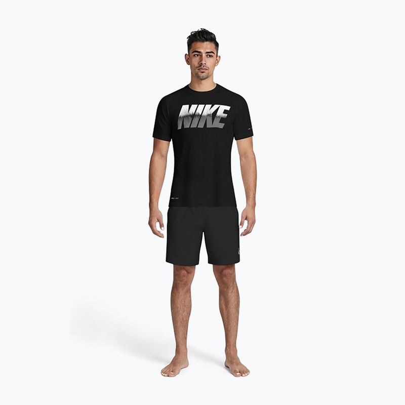 Tricou pentru bărbați Nike Hydroguard Ocean Merge black 2