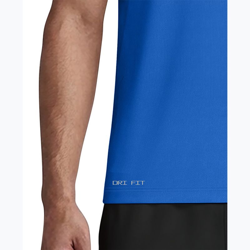 Tricou pentru bărbați Nike Hydroguard Ocean Merge blue crystal 5