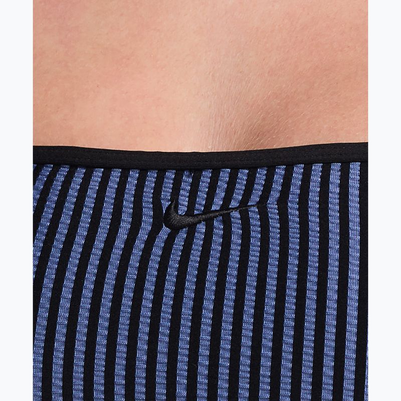 Top costum de baie Nike Ripple Texture Bralette Classic Bikini slate 4