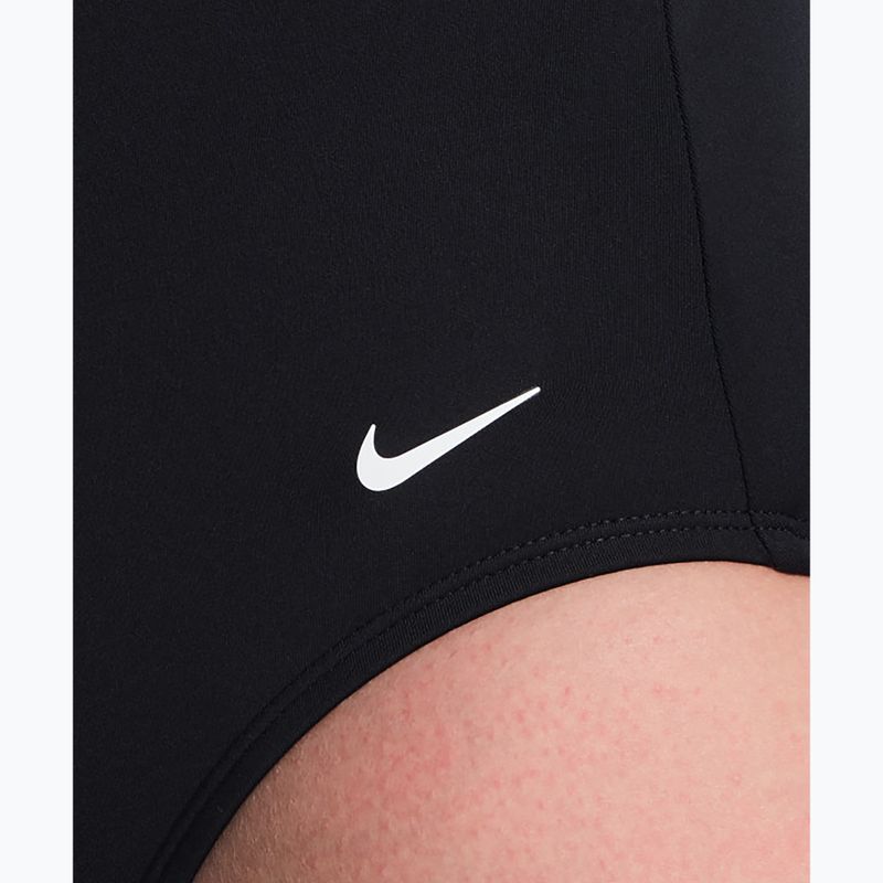 Costum de înot întreg pentru femei Nike Essential Scoop Neck black 4