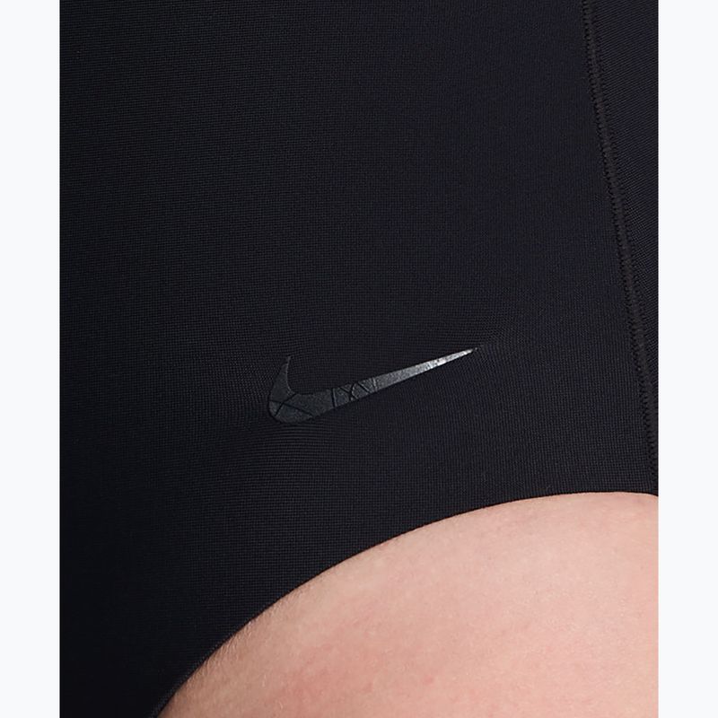 Costum de înot întreg pentru femei Nike Hydralock Luxe Sail Boat V-Neck black 5