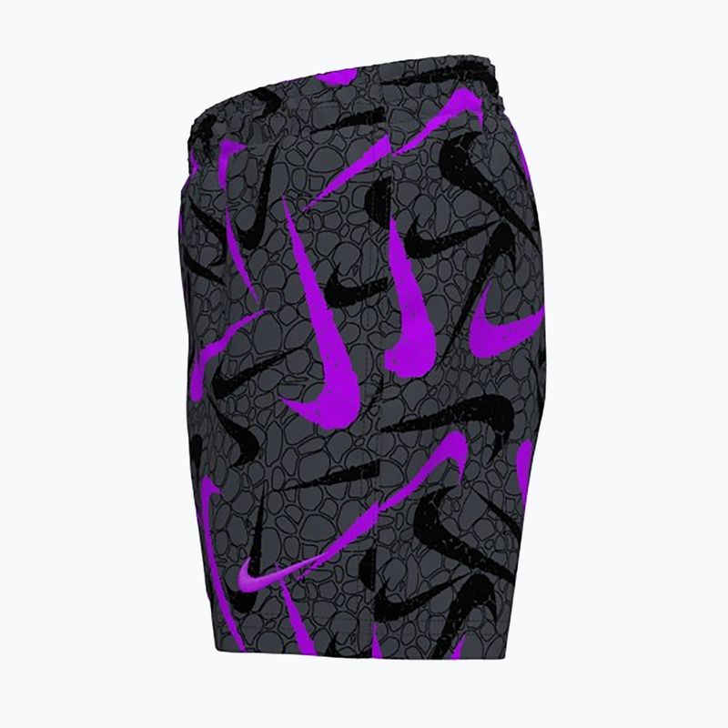 Șorturi de baie pentru copii Nike Breaker Pebble 4" Volley black 3