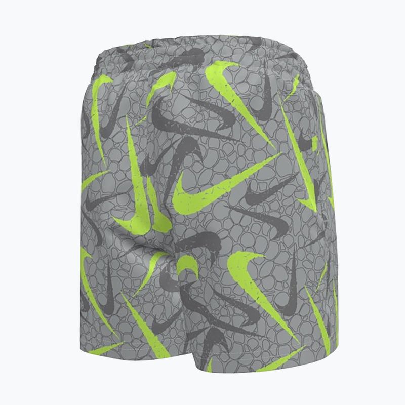 Șorturi de baie pentru copii Nike Breaker Pebble 4" Volley wolf grey 2
