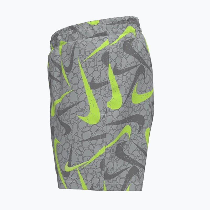 Șorturi de baie pentru copii Nike Breaker Pebble 4" Volley wolf grey 3
